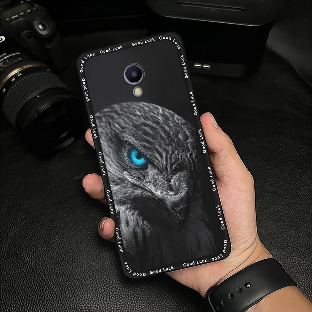 Прочный чехол для телефона Meizu Blue Charm, металлическая задняя крышка, ударопрочный, грязеотталкивающий чехол, силиконовый, противоударный