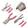 Metal Binding Stationery Heart Circle Shape Hand Tool Paper Cutter Single Hole Hole Punch