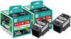 Ecorica Recycled Ink Ecorica Set of 2 BC-360XL Cartridges, Black, ECI-C360XLB,