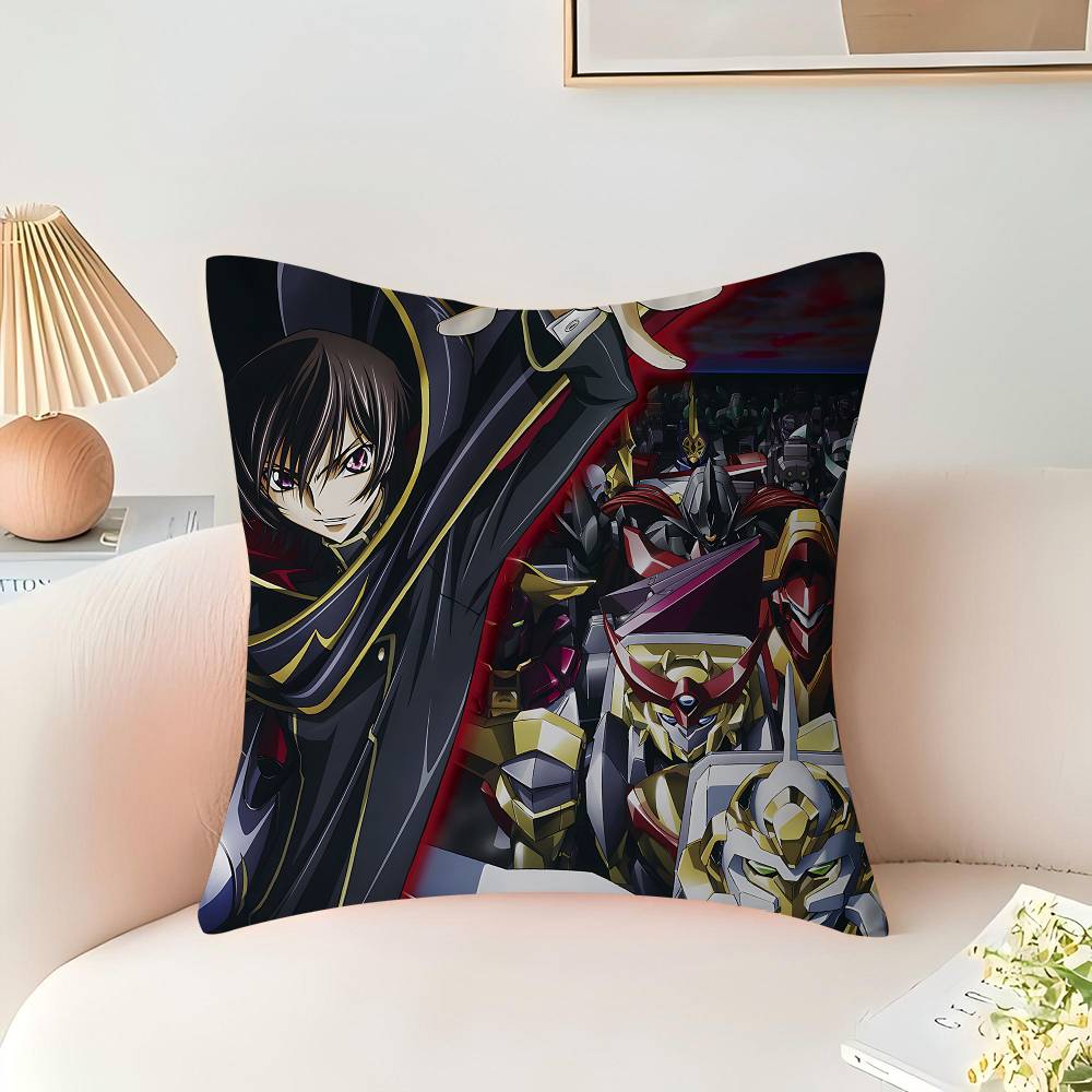 Аниме C-Code Geass Лелуш Стич Подушка-наволочка Удача Дракона чехол для диванной подушки украшение для дома комнаты подарок для детей
