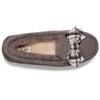 UGG Ansley Bow Plush Flat Shoes Женская обувь Charcoal 1127850-CHRC