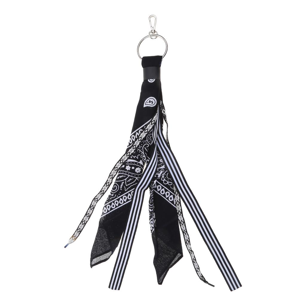 Hip Hop Kerchief Pants Chain Paisley Bandana Wallet Chain Ribbon Biker Headscarf Metal Keychain Bags Pants Jewelry Gift