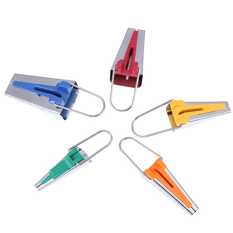5 Size Fabric Bias Tape Maker Tool Sewing Quilting 6Mm 9Mm 12Mm 18Mm 25Mm Set