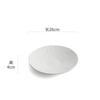 Stone Pattern Ceramic Dinner Plate Restaurant Dessert Plate Pasta Plate Salad Plates Molecular Cooking Specialty Tableware