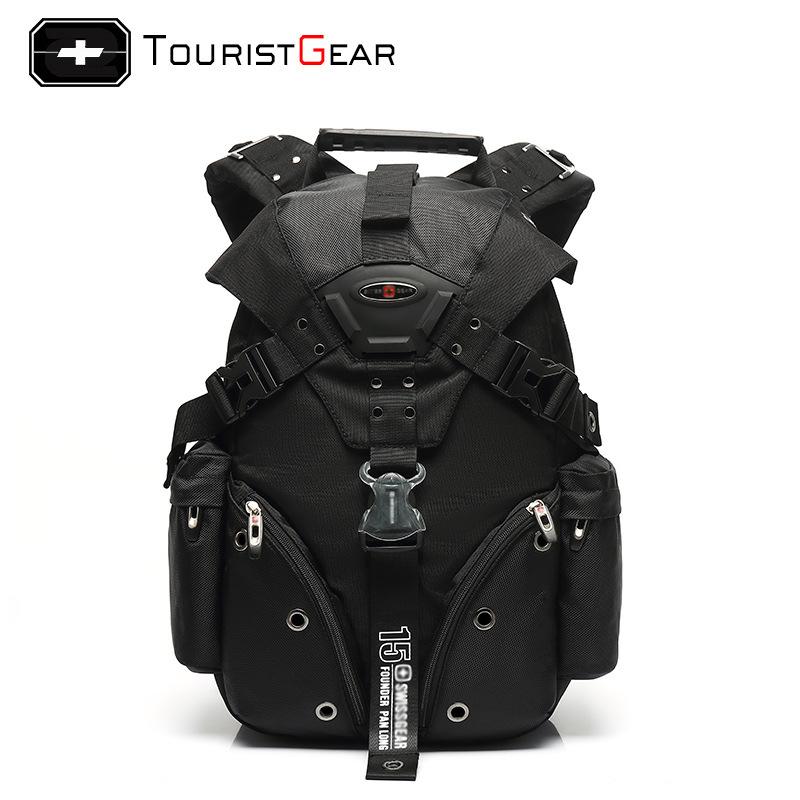 Мужской рюкзак, водонепроницаемый рюкзак для ноутбука 15,6 дюйма, швейцарский дорожный рюкзак, мужской оксфордский повседневный школьный рюкзак Mochila