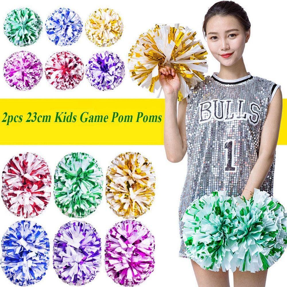 Flower Cheerleader Pom Poms Dance Party Decorator Club Sport Supplies Cheerleading Cheering Ball
