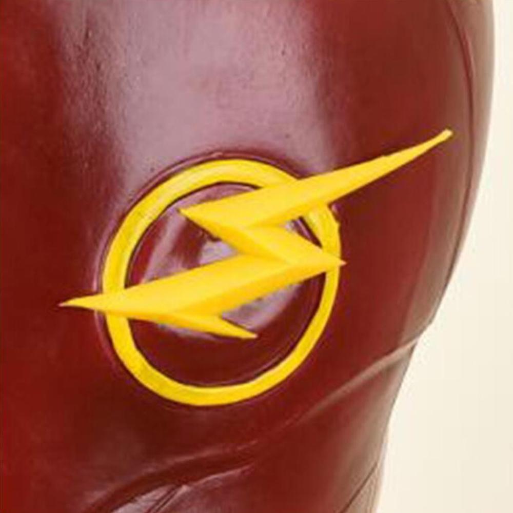 The Flash Mask Latex Mask For Cosplay Costume Props Halloween, Red