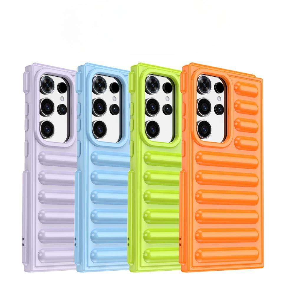 Подходит для чехла для мобильного телефона Samsung S25 Ultra, капсульный противоударный мягкий чехол из ТПУ A16A06, защитный чехол S23 S24U, новая модель