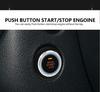 Car Security Vibration Alarm System Ignition Engine Start Push Button Remote Kit