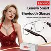 Оригинальные умные беспроводные очки Lenovo GS105 4K Bluetooth 6.0 Солнцезащитные очки с ИИ HD-звонки без рук Наушники для музыки Двойной микрофон с шумоподавлением ENC