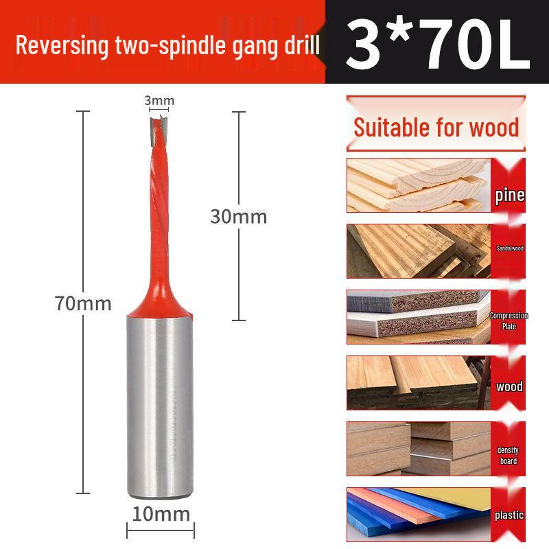 12 мм Фрезерная фреза для сверления боковых отверстий по дереву, пробойник для отверстий