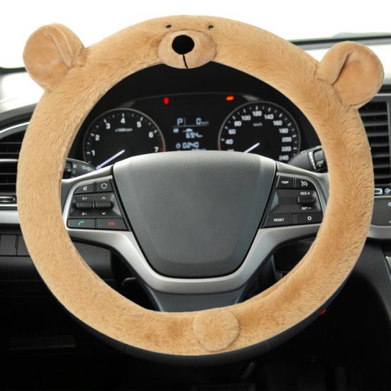 Cute Steering Wheel Protector Stain-resistant Non-fading Decorative