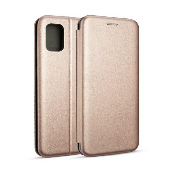 Etui Beline Book Magnetic Do Galaxy M31S Różowo-Złote