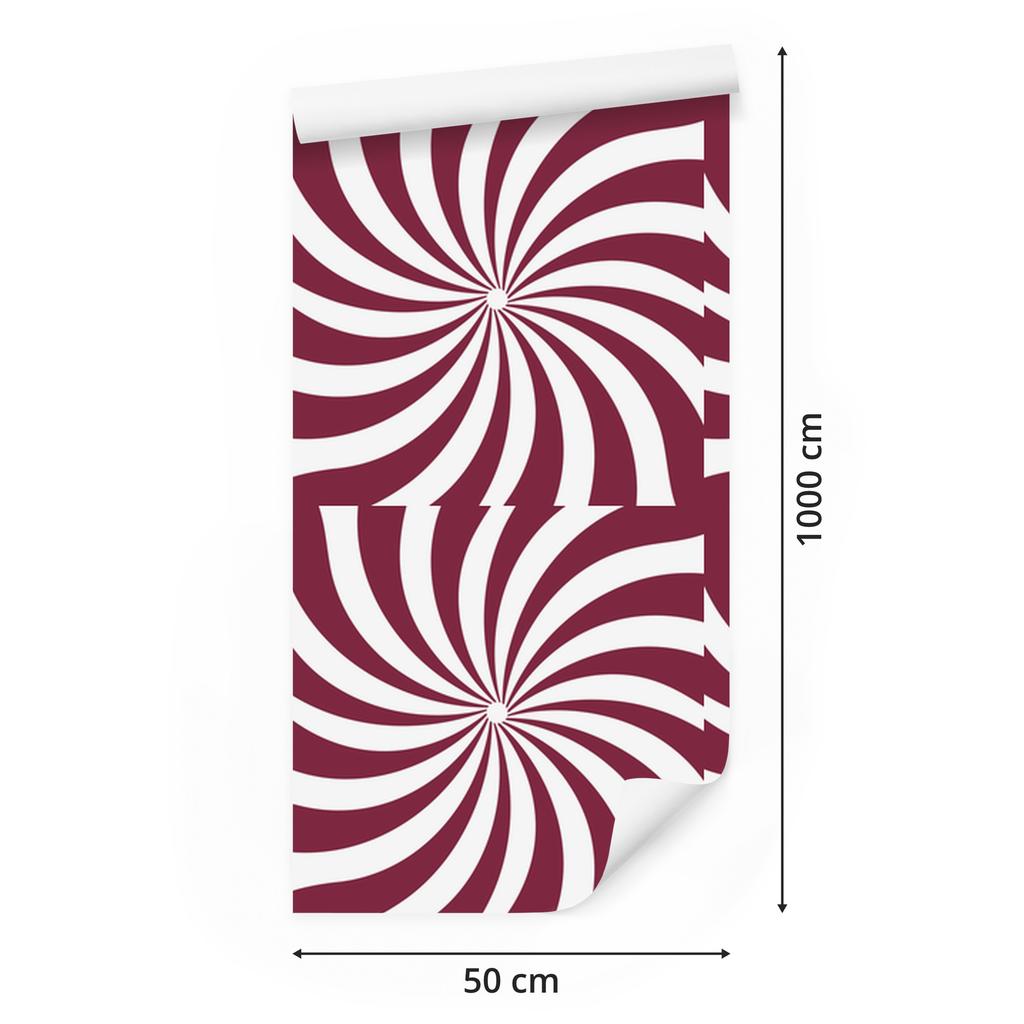 Hippie background wallpaper pink, white and light gray 50x1000