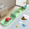Splash Guard For Bathtub, Silicone Bath Tub Splash Guard For Kids, Bath Play Toy Holder Storage For Toddlers Baby