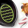 Oval Silicone Roast Rack Pot Stand Multipurpose Cooking Rack for Stoves Pressure Cooker Slow Cooker Air Fryer Baking Utensil Holder
