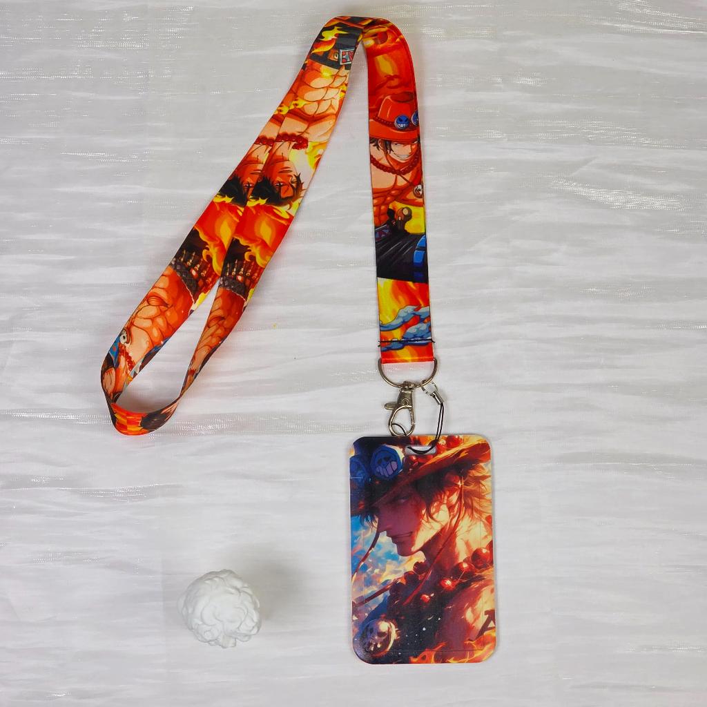 Аниме Мультяшный Держатель для Пропусков Брелоки Шейный Ремешок Для Карты-Пропуска Аниме Держатель для Кредитных Карт Брелоки-Ремешки