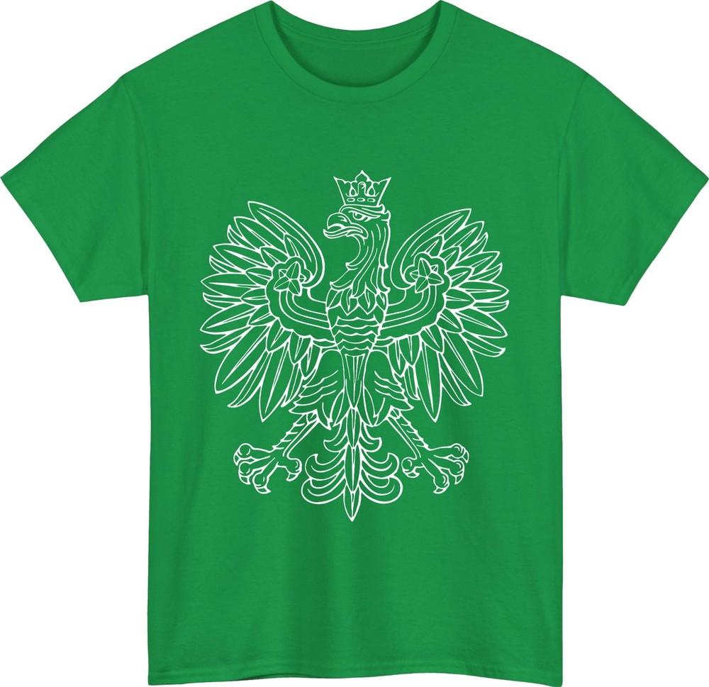 Royal polish crowned eagle tshirt poland heritage crest national symbol tee top