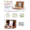 Nippon Kodo "Gentle Time" Prayer Box, Natural (Buddhist Altar Set: Flower Vase, Incense Burner, Candle Holder, Photo Frame, "Gentle Time Forest Fragra