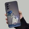 Чехол для телефона Ado Kyogen X Uta для Samsung Galaxy A13, A21s, A22, A31, A32, A52, A53, A71, A80, Мягкий черный корпус