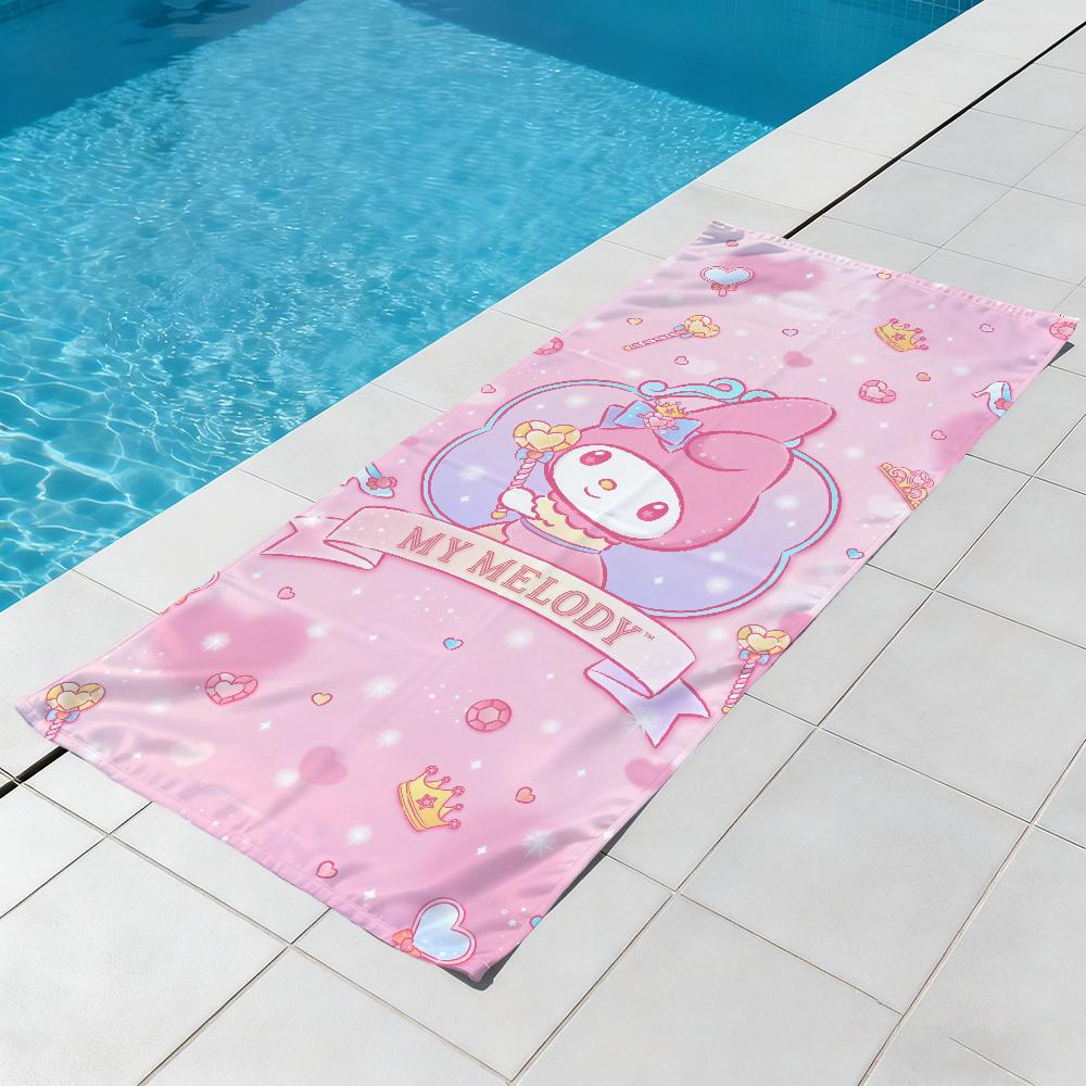 M-melody cute cartoon Towel Beach Quick Dry Soft Pool Towels Gift for Travel Gym Shower Camping sports