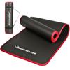 In BODYMAKER NBR Mat Edge Wrapping Black Yoga Mat Stretching Pilates Exercise Fitness Training [Manufactured Japan]