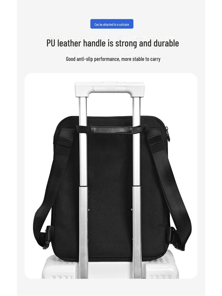 Легкий расширяемый рюкзак с жилетом-чемоданом