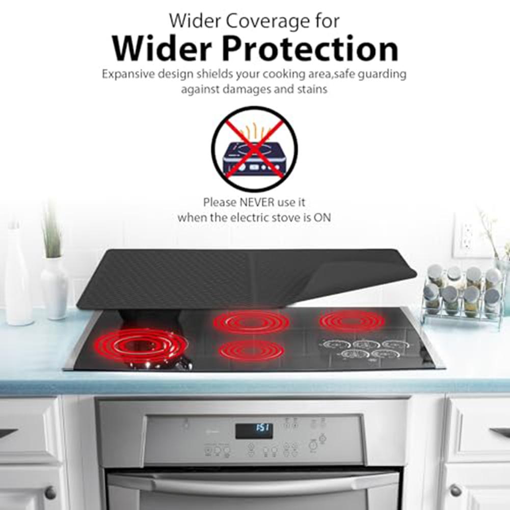 Silicone Stove Mat Silicone Glass Top Stove Cover Protector Mats Kitchen Drying Mat Anti Scalding Silicone Mat Cooking Tools