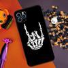 Rock Roll Skull Bumper Case For iPhone 14 15 16 Pro Max 11 12 13 Pro Max Mini XR 16e 16 15 Plus Phone Cover