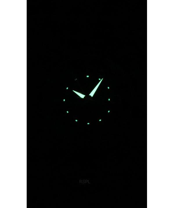 Seiko Автоматические мужские часы Presage Style60's GMT с кожаным ремешком из телячьей кожи с черным циферблатом SSK013J1