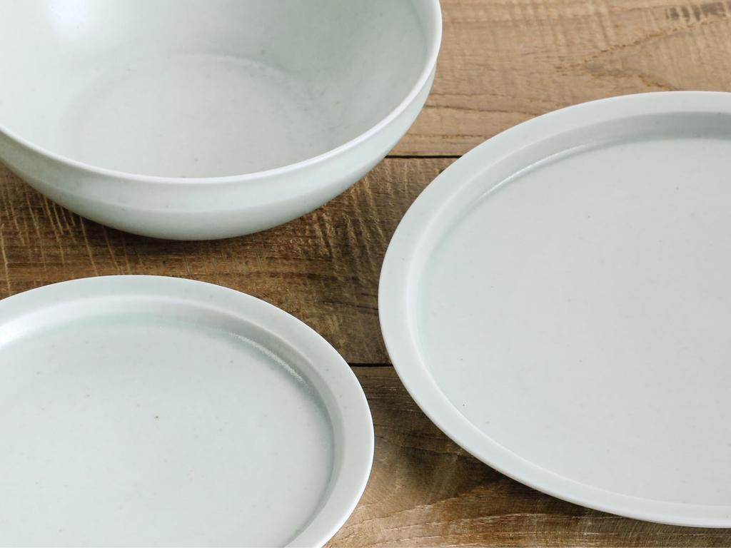 Kinto LIN Plate Earth Gray 170mm 20541