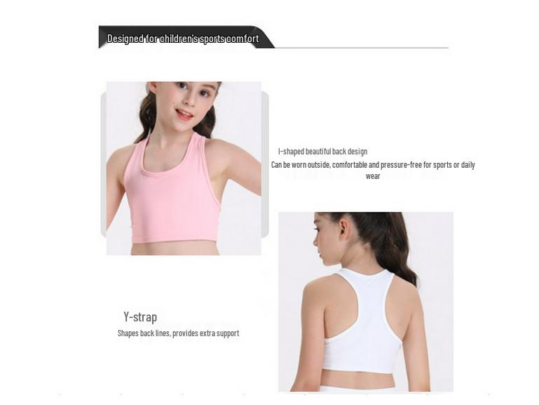 International Kids' Sports Vests: Quick-Dry Yoga and Fitness Apparel for Girls
