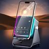 Wireless Induction Speaker with Adjustable Cell Phone Stand Stereo Sound Colorful Light Rechargeable 5-in-1 Bluetooth-compatible Speaker