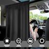Car Privacy Curtain Universal Sunshade Isolation Curtain Taxi Cab Anti-Uv Partition Protection Blackout Side Window Cover