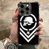 Металлическая Мулиша для Мотокросса Мягкий Чехол для Телефона Для iPhone 15 16 17 Air 14 Pro Max 16E Plus 13 12 Mini Покрытие Защита от Падения Fundas