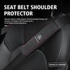 ECLD4 Car Seat Belt Leather Safety Shoulder Cover Protector Padding For Benz W211 W124 W176 W177 C180 C200 C260 C300 GLC CLE CLA