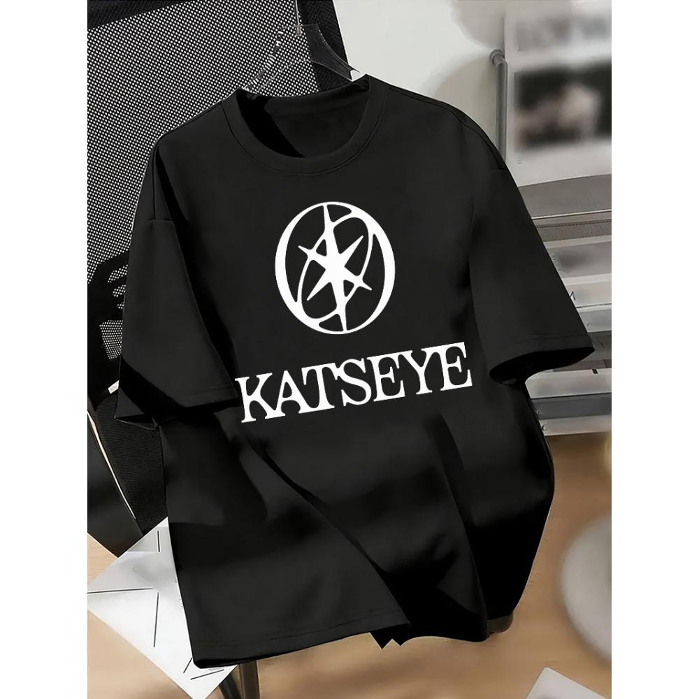 Retro Katseye Beautiful Chaos T-shirt Kpop Tee Gift for Woman Man Fashion Harajuku Kawaii T-shirt Women's Y2K Clothing Tops 2026