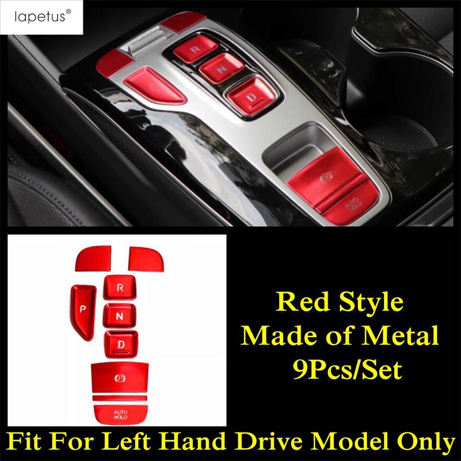 Красный автомобильный ручной тормоз парковка P кнопка автоматического удержания переключатель Sequ крышка отделка аксессуары интерьер для Hyundai Tucson NX4 -
