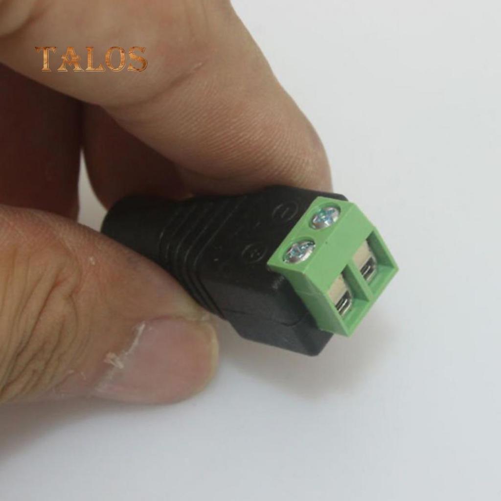 5 Pcs 12V DC Power Supply Plug Adapter Connector for 5050 3528 LED Strip Light Electronics