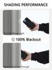 1 шт. Плотные шторы с подкладкой из утеплителя с покрытием, шторы для гостиной, спальни, кухни, домашнего декора, украшения комнаты