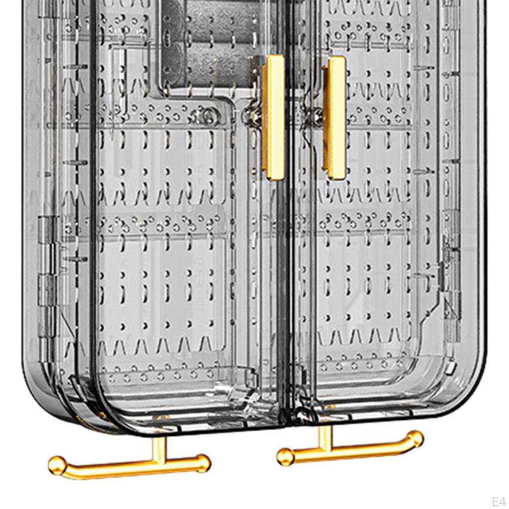 Держатель для ювелирных изделий Органайзер Коробка Вешалка для ожерелья и колец