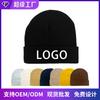 Knitted Hat Versatile Cold-proof Autumn and Winter Hat Women's Wool Hat Spot Pullover Hat Knitted Hat Men's