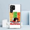 Мультяшный Милый Чехол для Телефона Мафальда Для Samsung Galaxy S24 S25 Edge S26 Ultra S22 S23 Plus S21 + S20 FE Мягкая Задняя Крышка из ТПУ Galaxy S