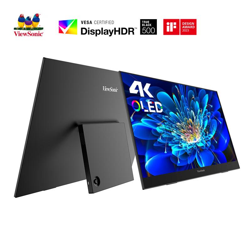 ViewSonic 15,6-дюймовый портативный 4K OLED-монитор