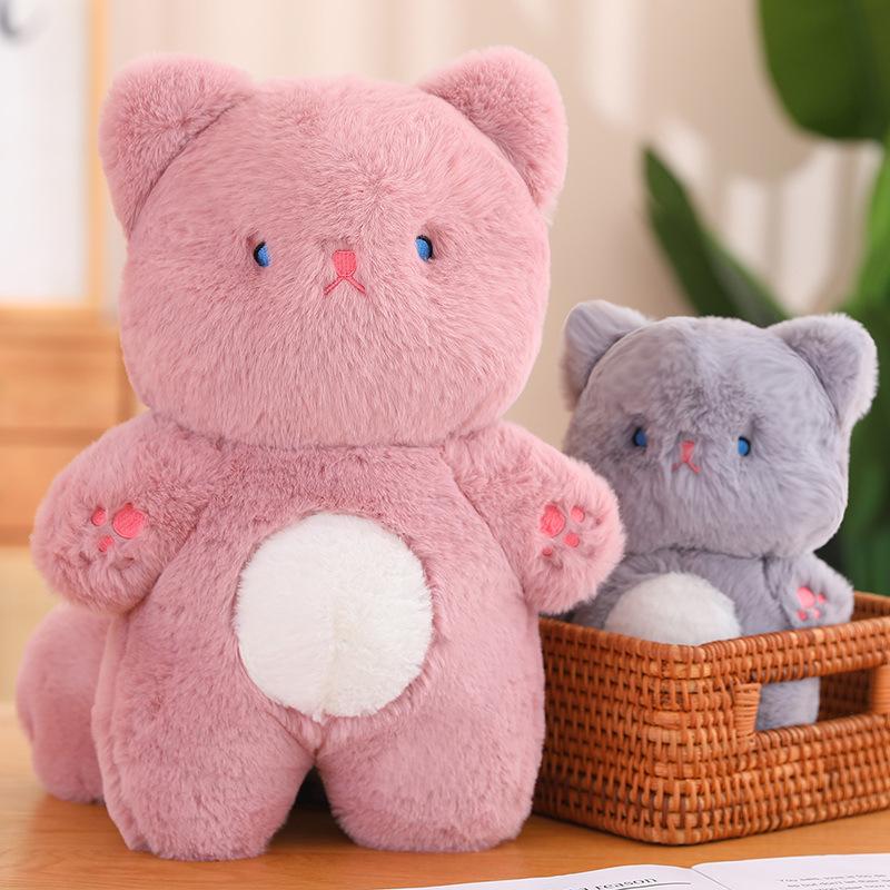 Cartoon Cloth Cloth Cat Plush Doll Soft Cute Kitten Cloth Doll Children Sleep Holding Doll Birthday Gift