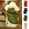 Pet Winter Clothing Waterproof Keep Warm Thickening Dog Two-legged Vest Coat for Autumn