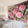 Gothic Rose Artwork Tapestry Room Decoration Wall Hanging for Living Room Bedroom, dormitory, Birthday and Christmas gifts