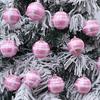 6pcs Shatterproof Christmas Tree Hanging Balls Painted Christmas Gift Balls  Xmas Tree Ornaments