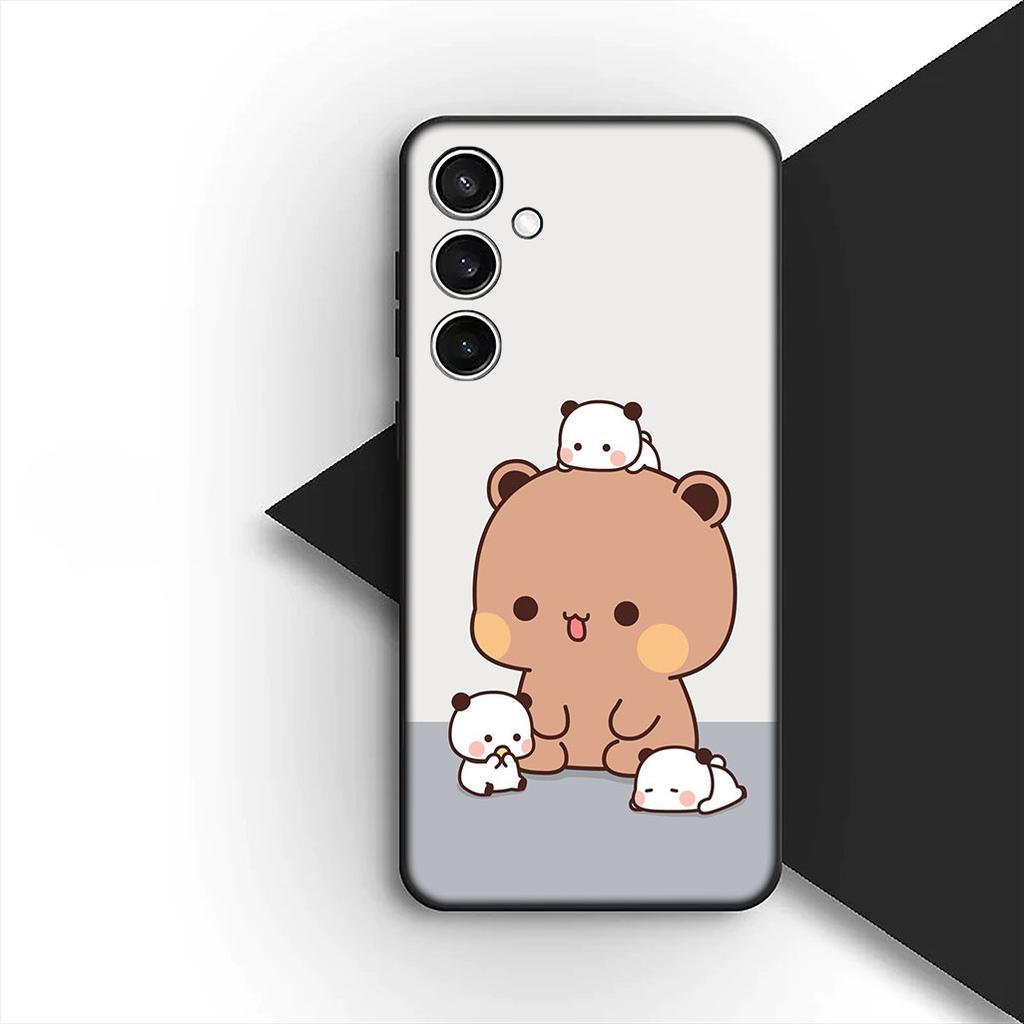 Чехол для телефона Bubus Panda Bear Dudus для Motorola Moto G86 G57 E14 E15 G14 G34 G67 G84 G24 A54 G15 Power E22