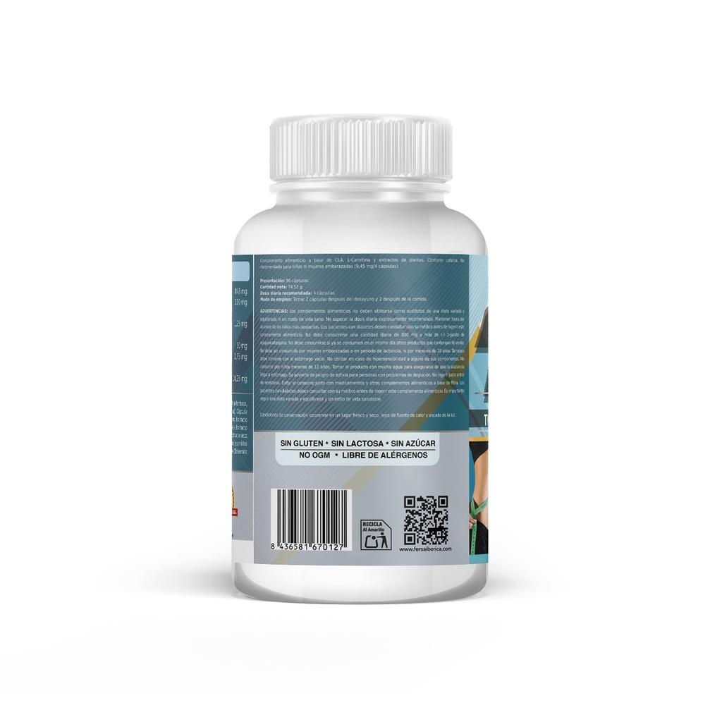 Healthy Fusion - Goodbye Kilos Plus - Slimming, Powerful Weight Loss Pills, Fat Burner, Thermogenic / 90 Capsules